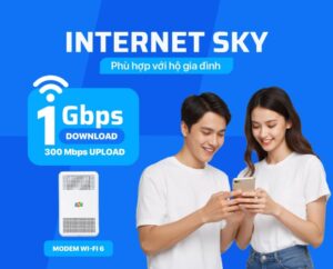 lắp mạng FPT gói Sky tại Bình Sơn