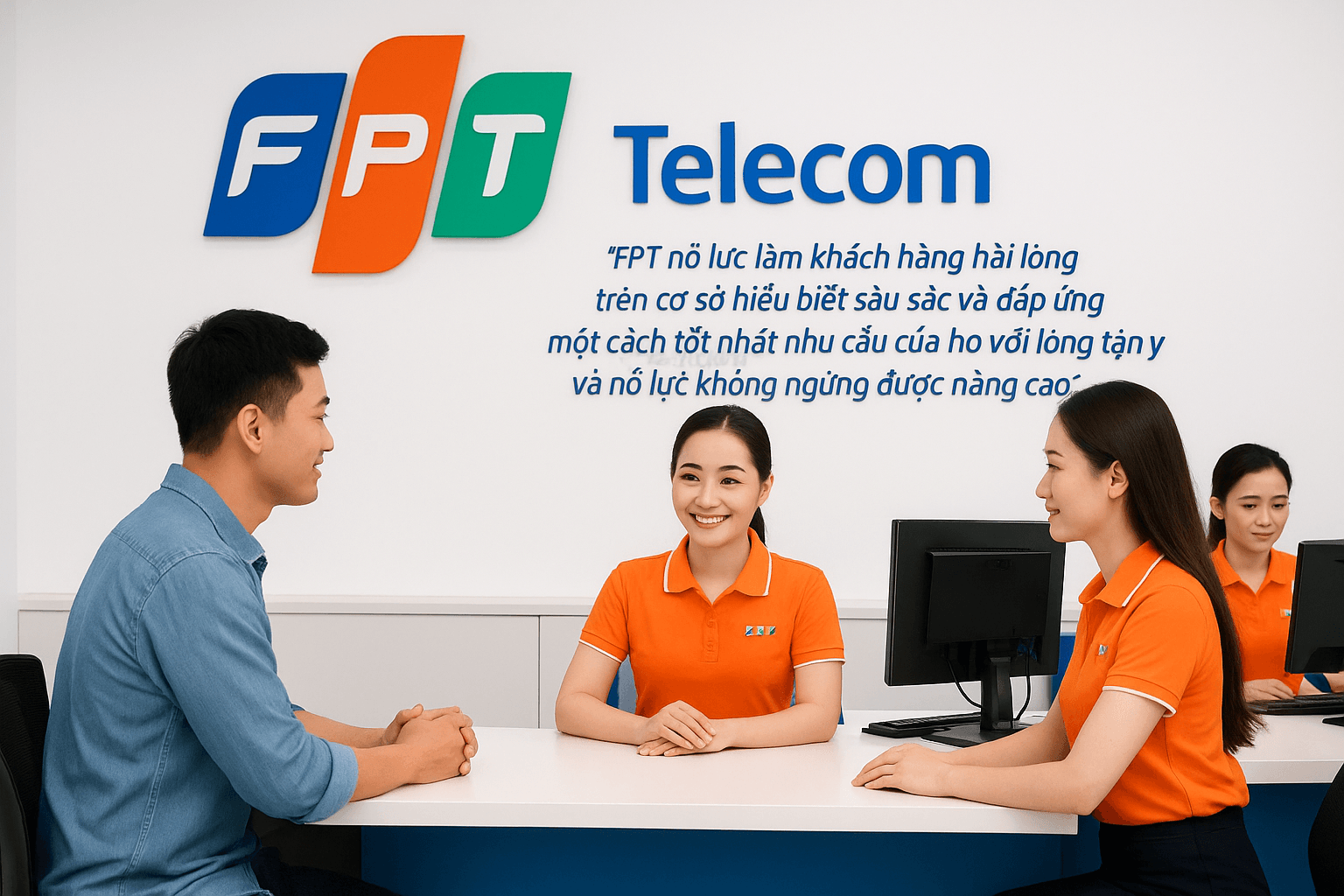 Trao tặng Smart TV tại Trường THCS Bình Thạnh