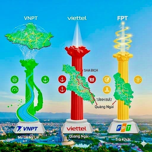 So sánh mạng FPT Viettel VNPT Bình Sơn 2025